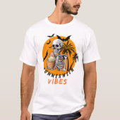 Summerween Ice Cream Skelet T-shirt (Voorkant)