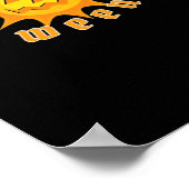 Summerween Jack O Lantern Zonneschijn Oversized Poster (Hoek)
