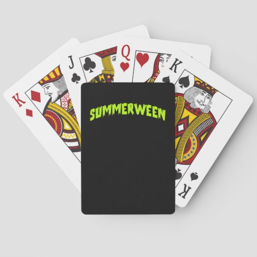 Summerween Meme Pokerkaarten (Achterkant)