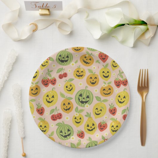 Summerween Paper Plates, Summerween Party Decor Papieren Bordje (Huwelijk)