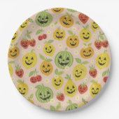Summerween Paper Plates, Summerween Party Decor Papieren Bordje (Voorkant)