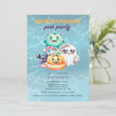 Summerween Pool Party Kids Birthday Party Any Age Kaart (Staand voorkant)