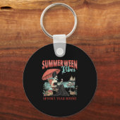 Summerween-sfeer Griezelig het hele jaar door Chil Sleutelhanger (Voorkant)