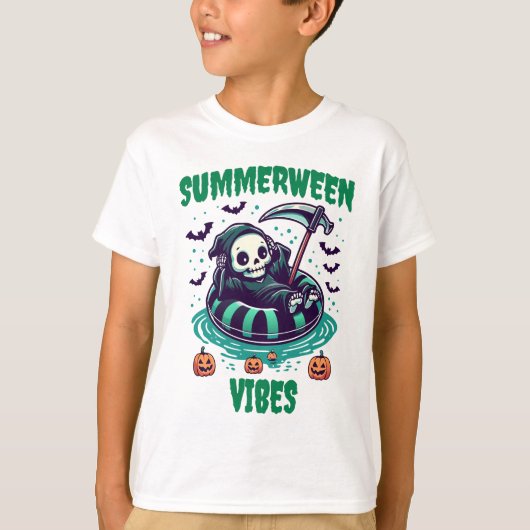 Summerween Sfeer – Reaper Relaxed T-shirt (Voorkant)