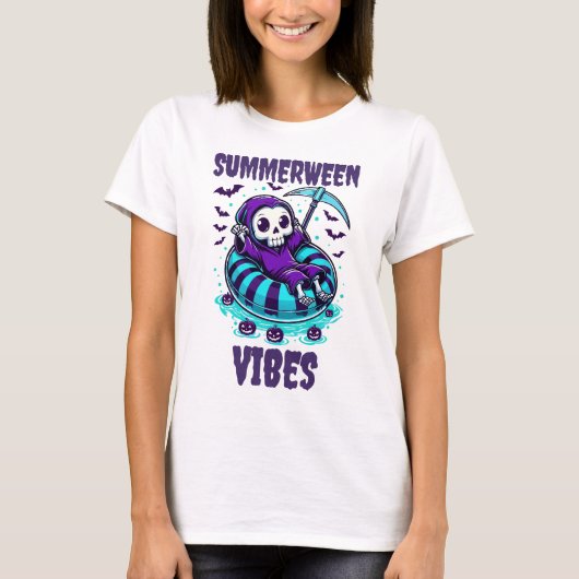 Summerween Sfeer – Reaper Relaxed T-shirt (Voorkant)