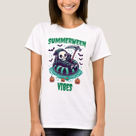 Summerween Sfeer – Reaper Relaxed T-shirt (Voorkant)