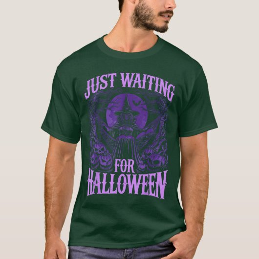 Summerween-skelet dat net op Halloween wacht T-shirt (Voorkant)