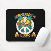 Summerween Skeleton Chill Out op het strand met Su Muismat (Met muis)