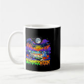 Summerween Skeleton Ghost Beach Funny Spooky Hallo Koffiemok (Links)