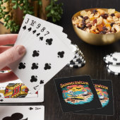 Summerween Skeleton Halloween Pokerkaarten (Insitu)