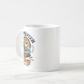 Summerween Skeleton Spooky Jaar Rond Zomer Hallo Koffiemok (Voorkant links)