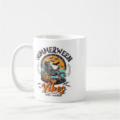 Summerween Skeleton Spooky Jaar Rond Zomer Hallo Koffiemok (Links)