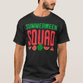 Summerween Squad Funny Spooky Summer Summerween Ha T-shirt (Voorkant)