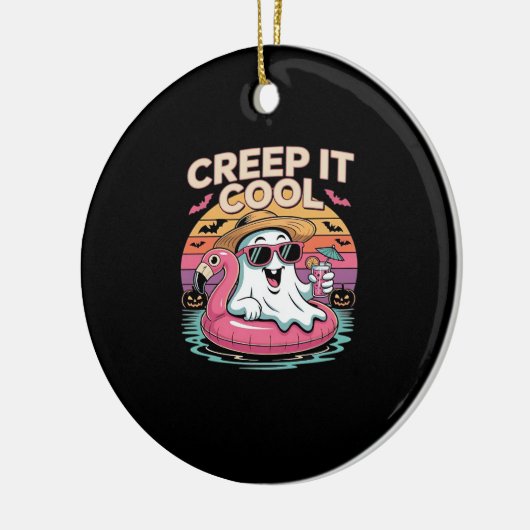 Summerween - Summerween Beach - Summerween Witch Keramisch Ornament (Links)