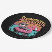 Summerween - Summerween Beach - Summerween Witch - Papieren Bordje (Gekanteld)