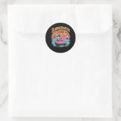 Summerween - Summerween Beach - Summerween Witch - Ronde Sticker (Tas)