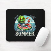 Summerween Vibes Funny Skeleton Halloween Beach Va Muismat (Met muis)