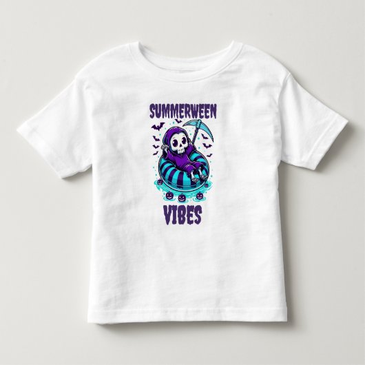 Summerween Vibes – Reaper Relaxed Kinder Shirts (Voorkant)