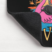 Summerween Vibes Skeleton Flamingo Spooky Hallowee Muismat (Hoek)