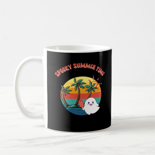 Summerween Vibes - Spooky Summer Time Classic Koffiemok (Links)