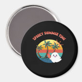 Summerween Vibes - Spooky Summer Time Classic Magneet (Voorkant / Achterkant)