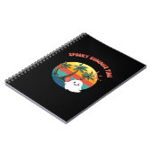 Summerween Vibes - Spooky Summer Time Classic Notitieboek (Linkerzijde)