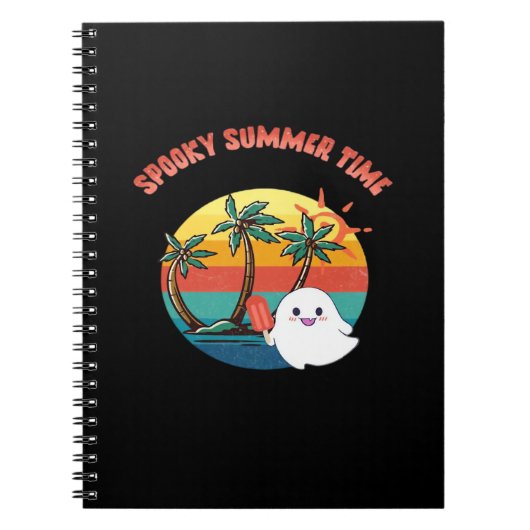 Summerween Vibes - Spooky Summer Time Classic Notitieboek (Voorkant)