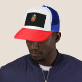 Summerween Vibes Spooky Zomerpompoen Trucker Pet (In situ)