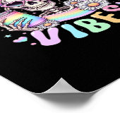 Summerween Vibes Zoete Skelet Meisje Zomer Halowee Poster (Hoek)