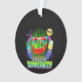 Summerween Watermeloen Jack O Lantern Ornament (voorkant)