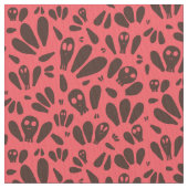 Summerween Watermelon Skull  Stof (Close Up)