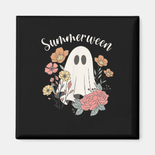 Summerween Wilde Bloem Grappige Geest Griezelig Se Magneet