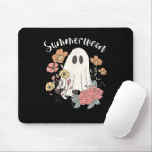 Summerween Wilde Bloem Grappige Geest Griezelig Se Muismat (Met muis)