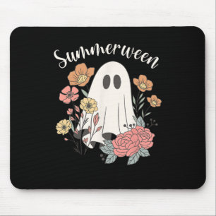 Summerween Wilde Bloem Grappige Geest Griezelig Se Muismat