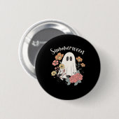 Summerween Wilde Bloem Grappige Geest Spoken Seizo Ronde Button 5,7 Cm (Voorkant /achterkant)