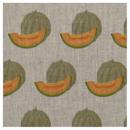 SUMMERY CANTALOUPE MELON MOTIF STOF