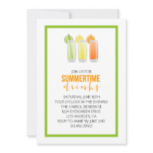 Summery Drink Party Invitation