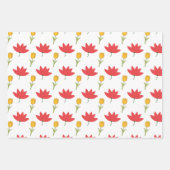 Summery floral wrapping paper (Voorkant)