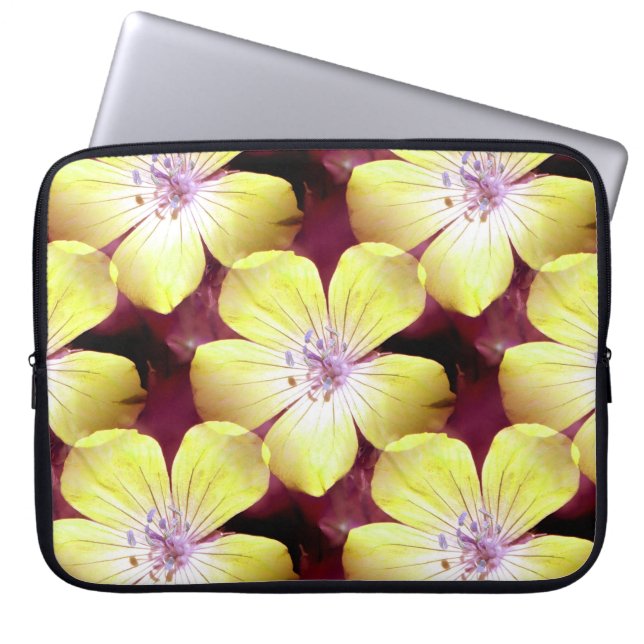 Summery Gellow.... Laptop Sleeve (Voorkant)