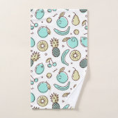 Summery Line Trekking van het fruitpatroon Bad Handdoek (Handdoek)