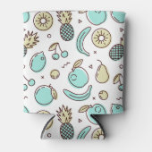 Summery Line Trekking van het fruitpatroon Blikjeskoeler (Voorkant)