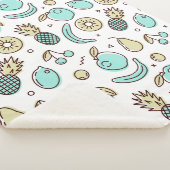 Summery Line Trekking van het fruitpatroon Sherpa Deken (3/4)