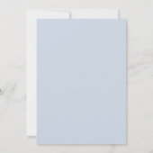 Summery Pink Blue Wedding Uitnodiging (Achterkant)