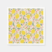 Summery roze limonade ventilator servet (Voorkant)