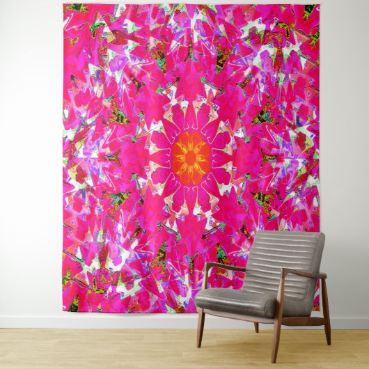 Summery Star.... Wandkleed (In situ)