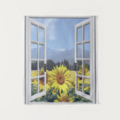 Summery Sunflower Wall Hanging Wandkleed (Voorkant)