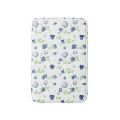 Summery Waterverf Blueberry Badmat (Voorkant Verticaal)