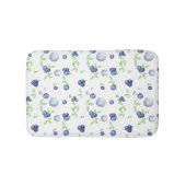 Summery Waterverf Blueberry Badmat (Voorkant)