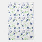 Summery Waterverf Blueberry Theedoek (Verticaal)