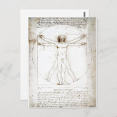 Summier Leonardo da Vinci: De aandelen van Briefkaart (Voorkant / Achterkant)